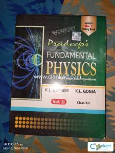 Pradeep's Physics for class 12