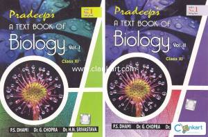 Pradeep's a Text book of Biology for Class 11