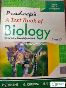 Pradeep's a textbook of biology with value based questions