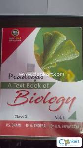 Pradeep's biology class 11th volume 1