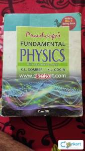 Pradeep's fundamental physics class 12th vol. 1,2 class 12th