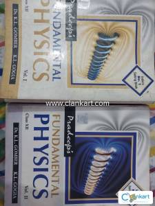 Pradeep's fundamental physics for class 12 both volume