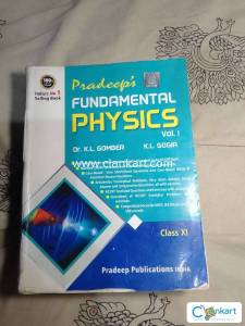 Pradeep's Fundamental Physics Part -1 Class 11