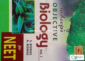 Pradeep's objective Biology volume 1 for NEET