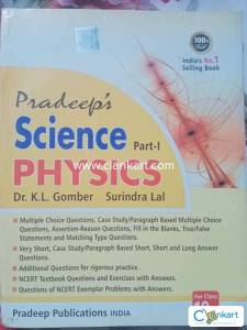 Pradeep's publication   book for class 10 for 2024-25