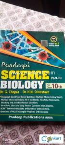 Pradeep's science biology class 10th