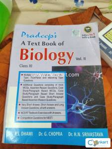 Pradeep Biology vol ii class 11