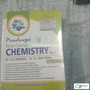 Pradeep Chemistry class 11 part 1,2  (free protective cover)