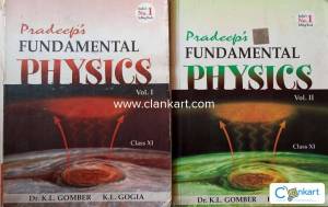 Pradeep Fundamental Physics Class 11 Vol. 1 & Vol. 2