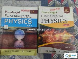 Pradeep Fundamental Physics Class 12 -Vol 1&2 combo