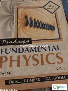Pradeep Fundamental Physics class 12 vol 1 and 2