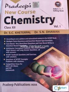 Pradeep New  Course chemistry class 12 vol 1 and vol 2