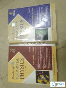 Pradeep Physics Vol-1 and Vol-2 for class 12