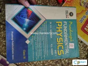 Pradeep fundamental class 11 physics book both volumes 2023-24 edition