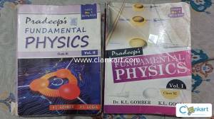 Pradeep fundamental physics class 11 vol 1 and 2
