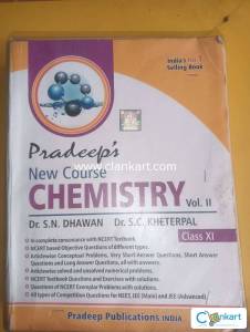 Pradeep new course chemistry class 11th volume 1 and 2