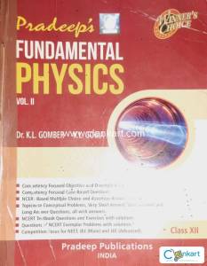 Pradeep physics vol 2 for class 12