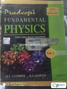 Pradeep publication physics vol (1&2) class 11