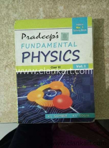 Pradeeps Physics Volume 1 2 for Class 11