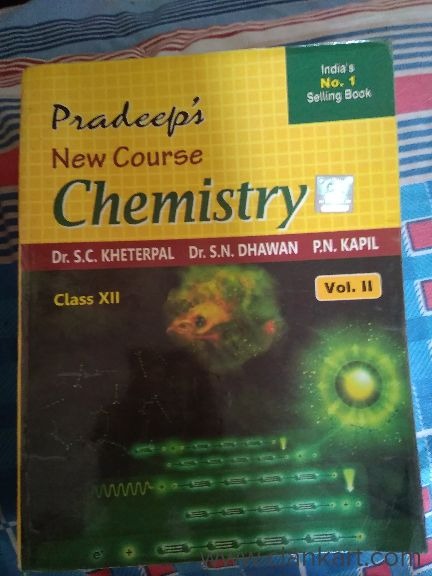 Pradeeps chemistry Vol 1 and vol 2 for 12th class