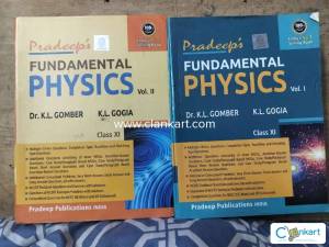 Pradeeps fundamental physics vol1&2 class 11th