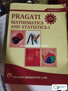 Pragati mathematics and statistics 1 xi