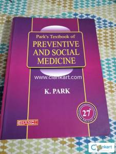 Preventive And Social Medicine 27th edition,feb 2023
