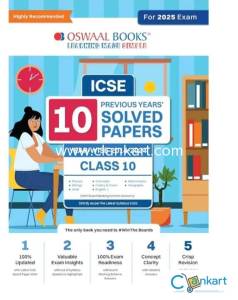 Previous 10 years for class 10 icse