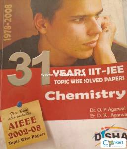 Previous year IIT JEE SOLVED Chemistry Papers