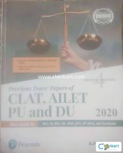 Previous years papers of CLAT, AILLET, PU and DU