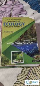 Principal of ecology