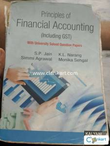 Principal of financial accounting including GST