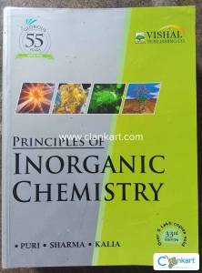 Principal of inorganic chemistry second hand book