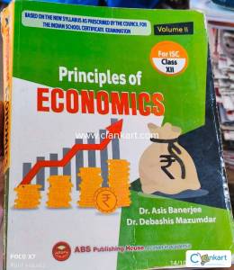 Principles Of Economics For ISC Class 12 (Volume 2) 2024-25