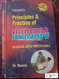 Principles & Practise of Nursing Arts Procedures by Sr. Nancy