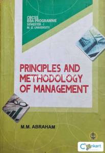 Principles and methodology of management