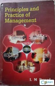 Principles and practice of management