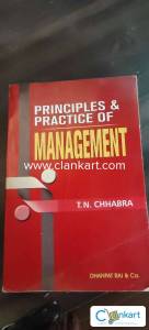 Principles and practice of management by T.N. chhabra