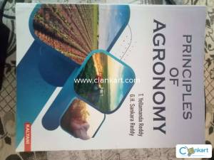 Principles of Agronomy by Reddy and Reddy