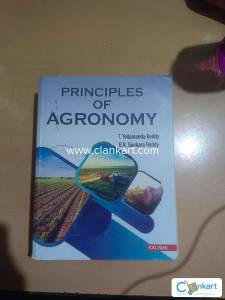 Principles of Agronomy by Reddy and Reddy