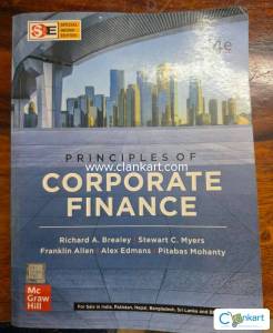 Buy 'PRINCIPLES OF CORPORATE FINANCE, 14TH EDITION' Book In Good