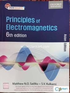 Principles of Electromagnetics  6th edition