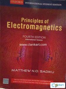 Principles of Electromagnetics for Engineering Books