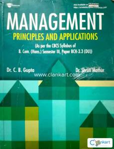 Principles of Management B.Com Hons.