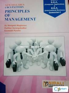 Principles of Management for (BBA.CA)