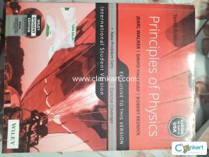 Principles of Physics (Resnick Halliday & Walker)
