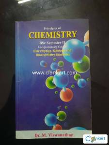 Principles of chemistry for bsc semester 2