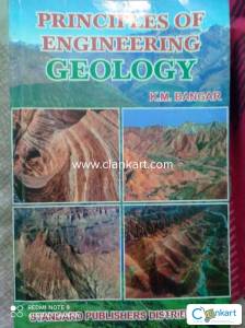 Principles of engineering GEOLOGY by K.M. BANGER SEMESTER 1st JU