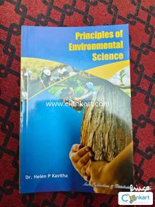 Principles of environmental science for 1st year