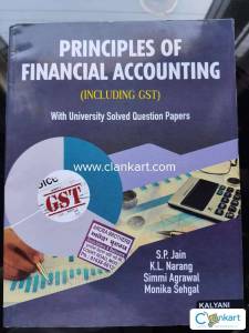 Principles of financial accounting (including GST)